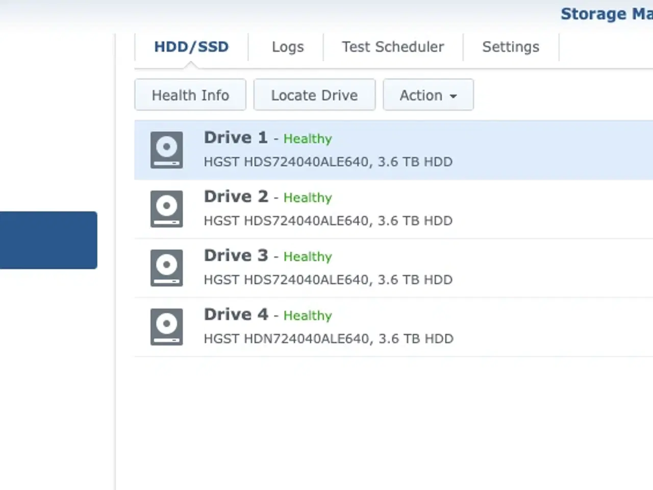 Billede 7 - Synology DS412+ 4 Bay (16TB)