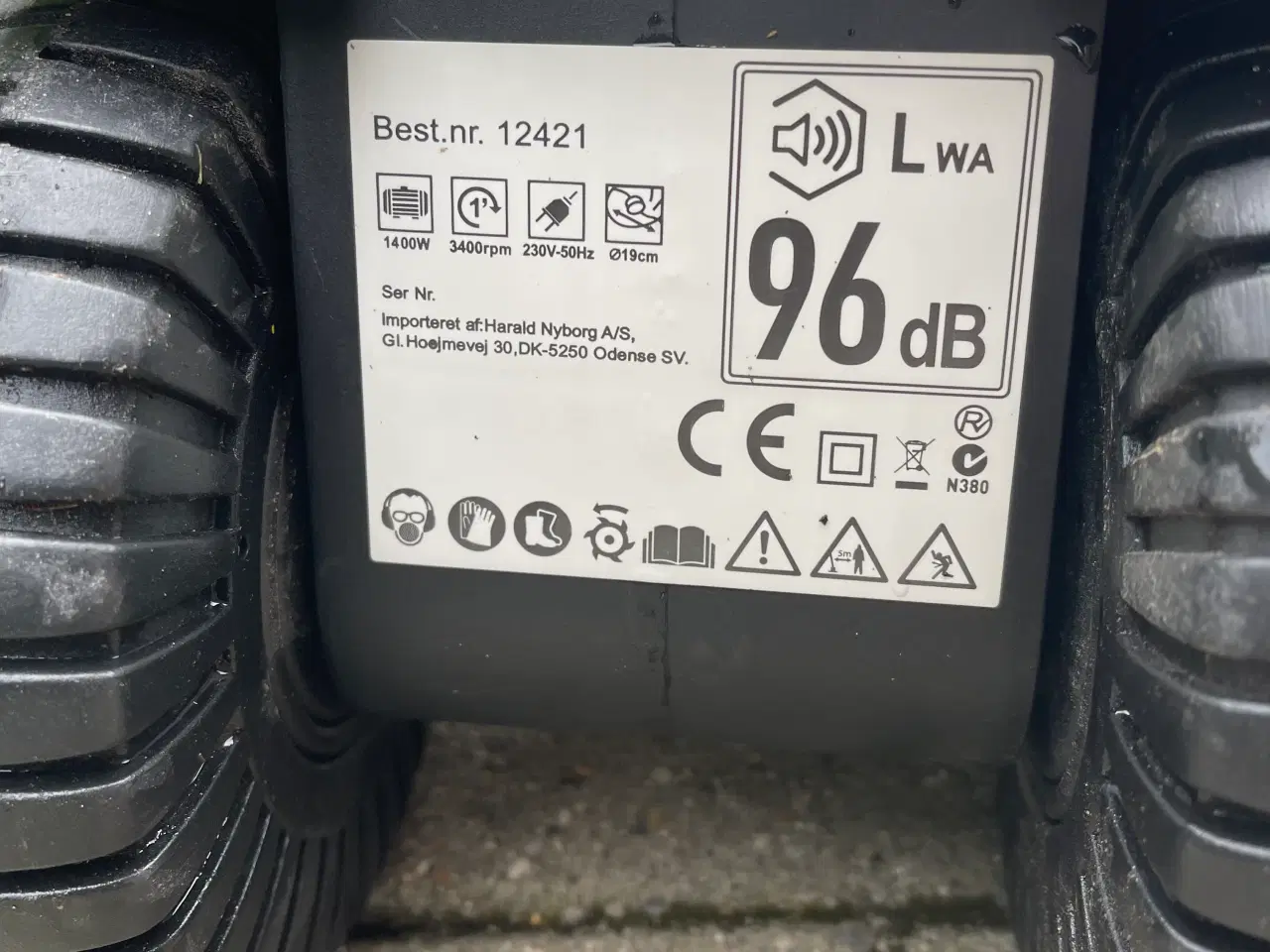Billede 3 - Fliserenser. 1400 W.