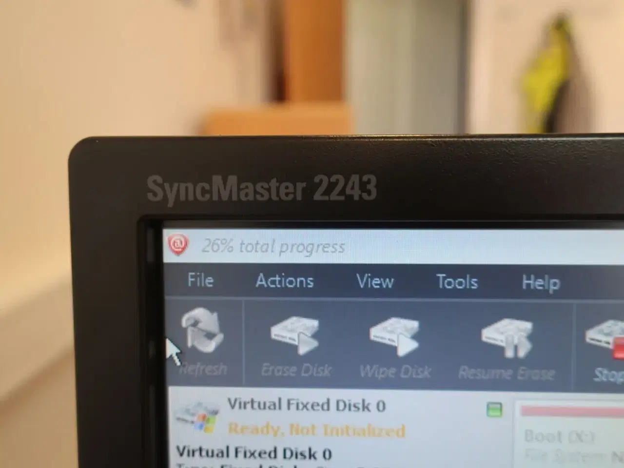 Billede 4 - HP 22" skærm m. tastatur SynchMaster 2243 (PC medfølger ikke)