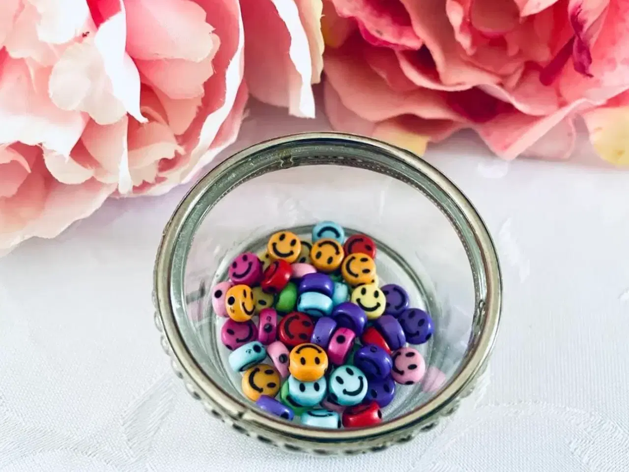 Billede 1 - Perler med glade ansigter 