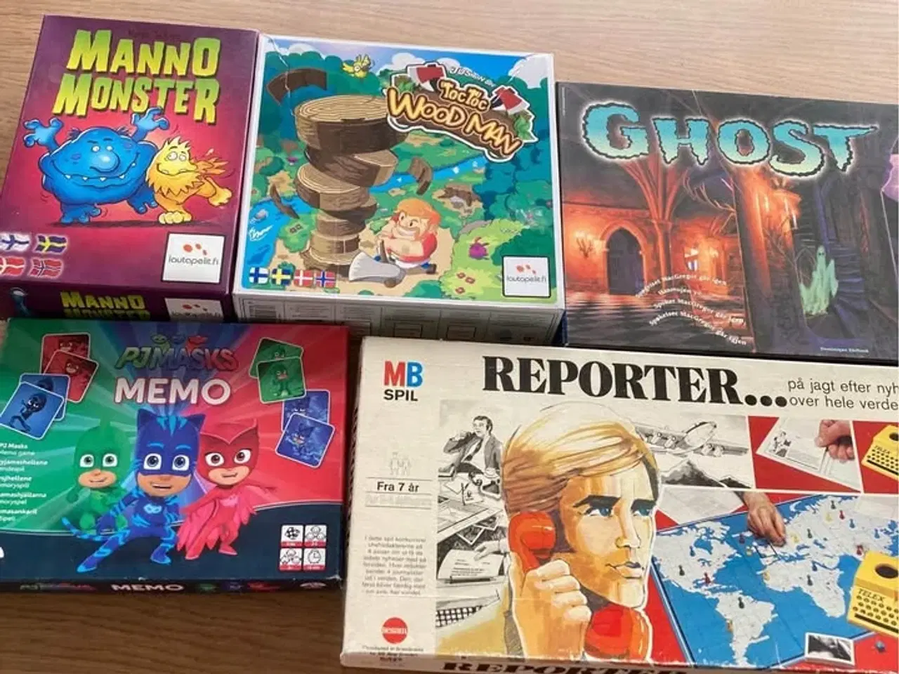 Billede 1 - Forskellige brætspil