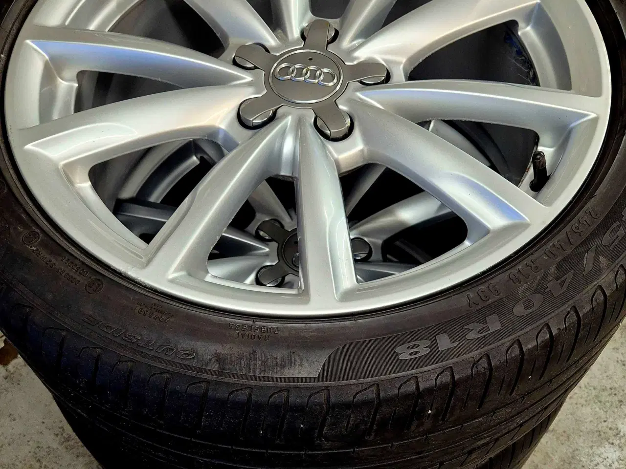 Billede 3 - AUDI A4 B6-B7 / A6 C6 ORIGINAL ALUFÆLGE MED SOMMER