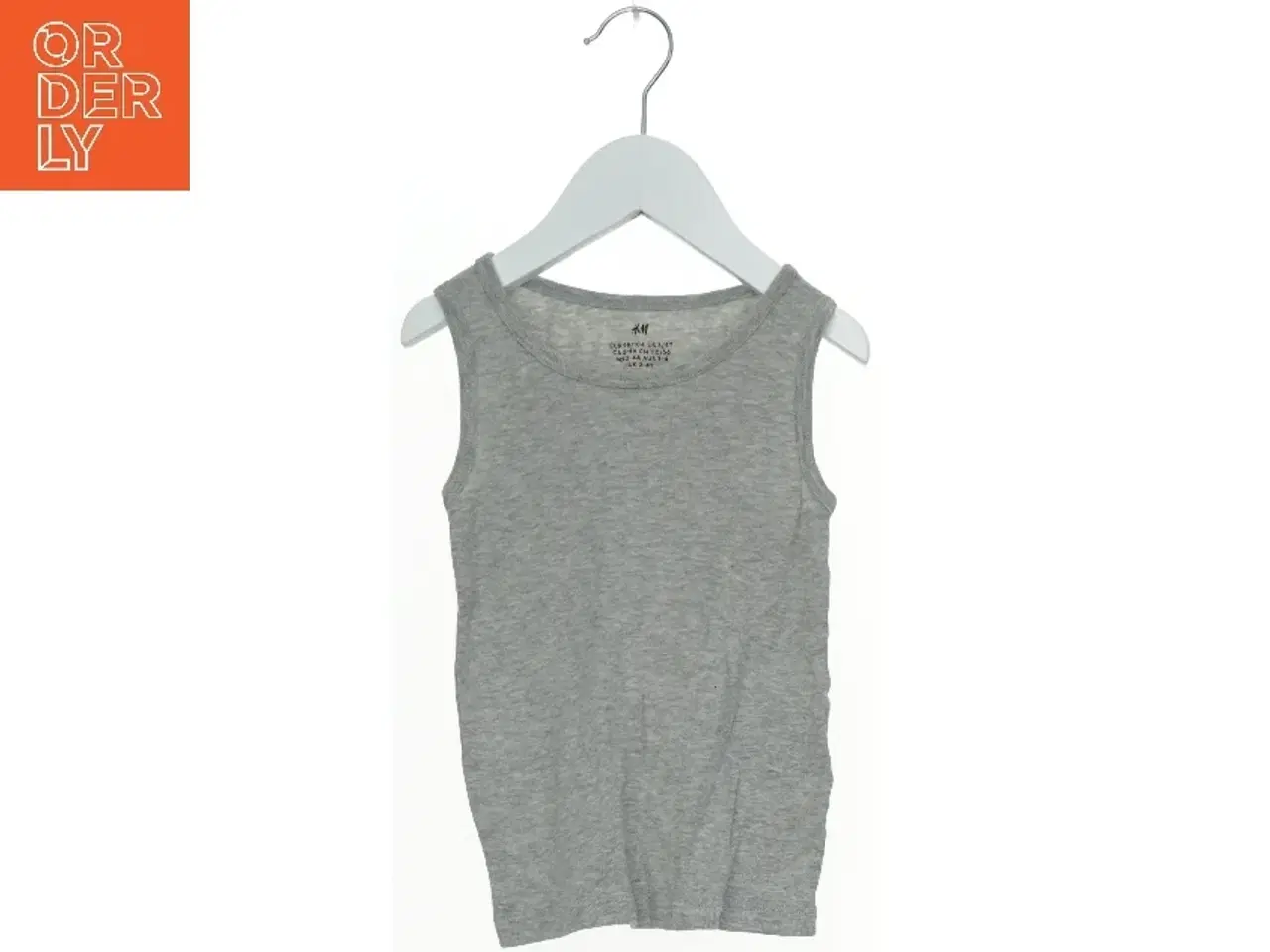 Billede 1 - Grå tanktop fra H&M (str. 104)