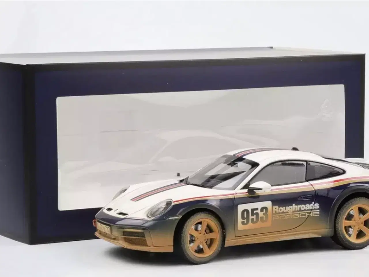 Billede 3 - 1:18 Porsche 911 Dakar Dirty verision