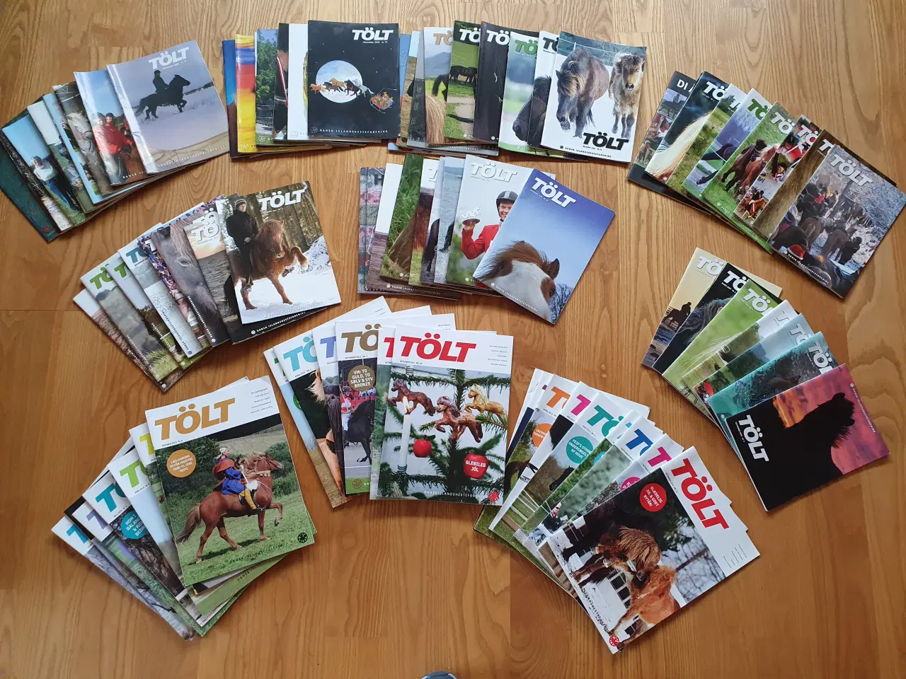 Billede 1 - TØLTblade (og enkelte årbøger) 2003 - 2012