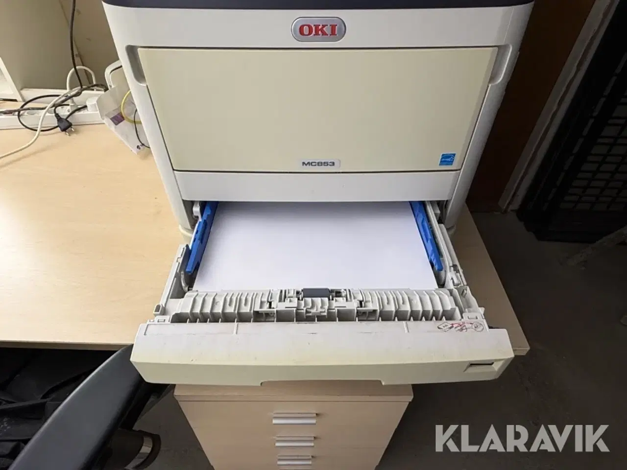 Billede 9 - Farve multifunktions Laserprinter OKI MC853
