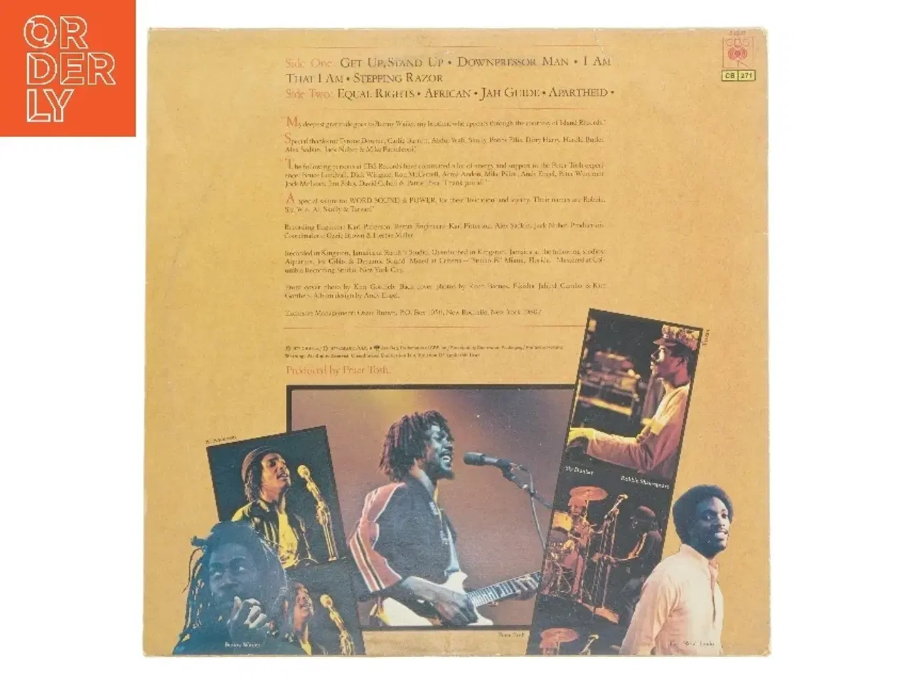 Billede 2 - Peter Tosh - Equal Rights LP