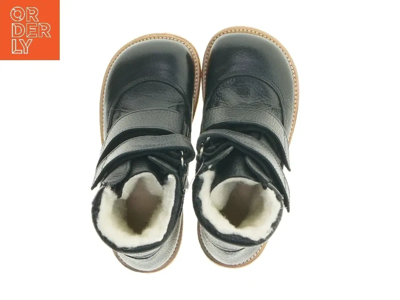 Billede 6 - Angulus TEX vinterstøvler i sort læder (str. 30 )