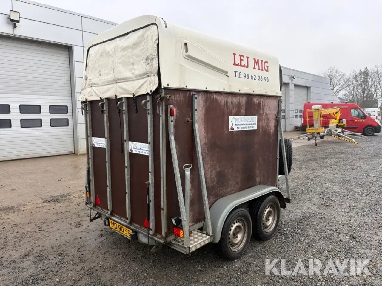 Billede 5 - Hestetrailer Selandia Marco 2000kg Boogiehjul