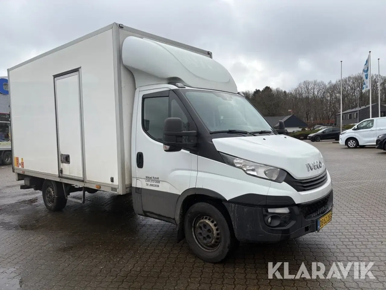 Billede 3 - Varebil Iveco 35s16, 2, 3D WB4100 AUT 8 pallers boksbil