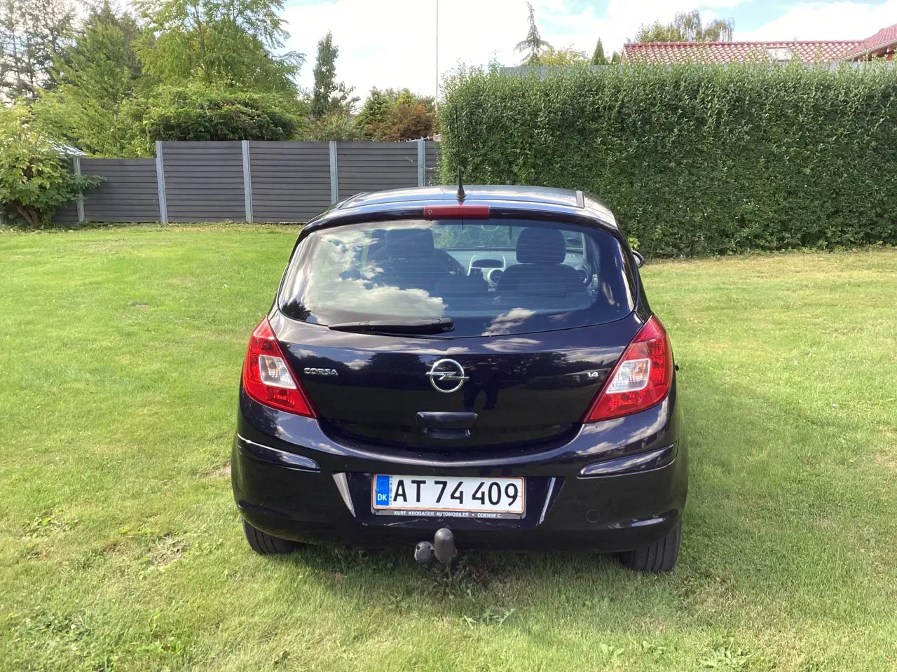 Billede 3 - Opel Corsa 1.4  årg. 2008 sort km 190000 