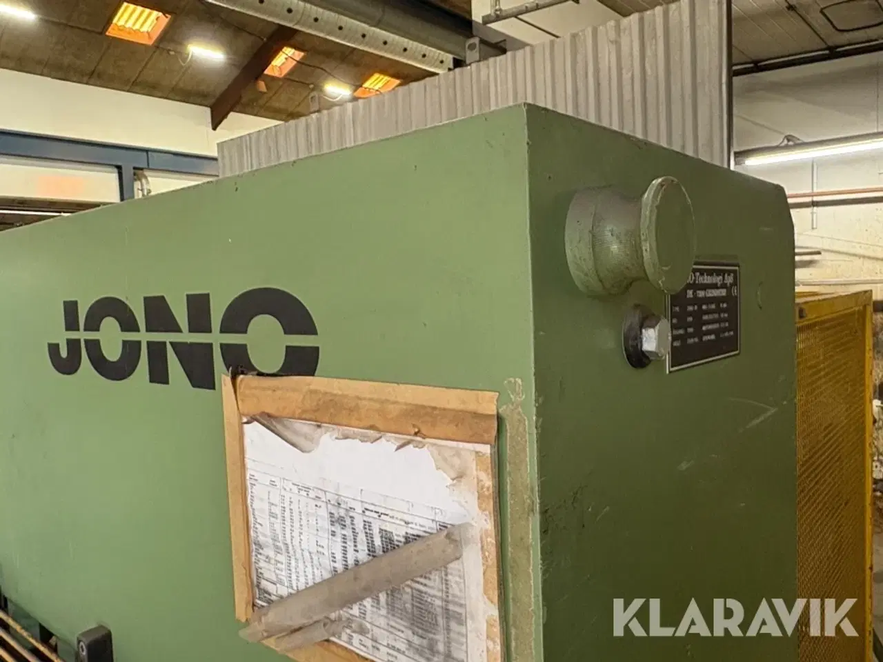 Billede 6 - Hydraulisk pladesaks Jono 3060-10