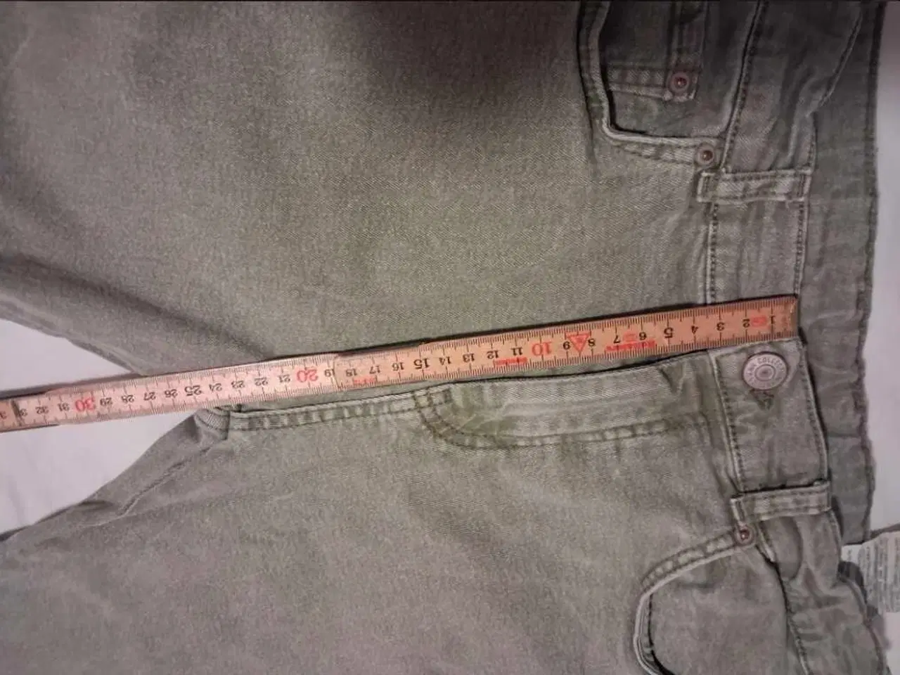 Billede 6 - 158/164, grågrønne Zara Bukser