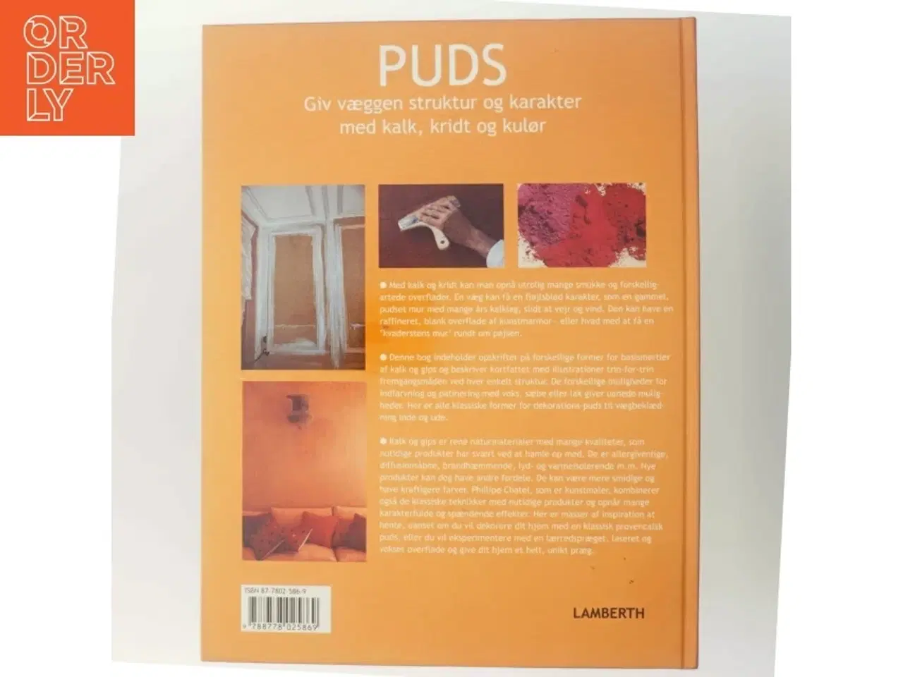 Billede 3 - Puds : giv væggen struktur og karakter med kalk, kridt og kulør af Philippe Chastel (Bog)