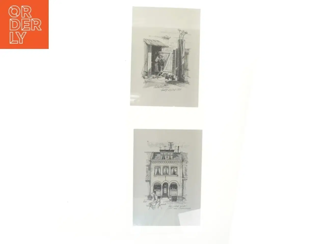 Billede 2 - Samling af byplakater (str. 6 stk 46x31,5 cm)