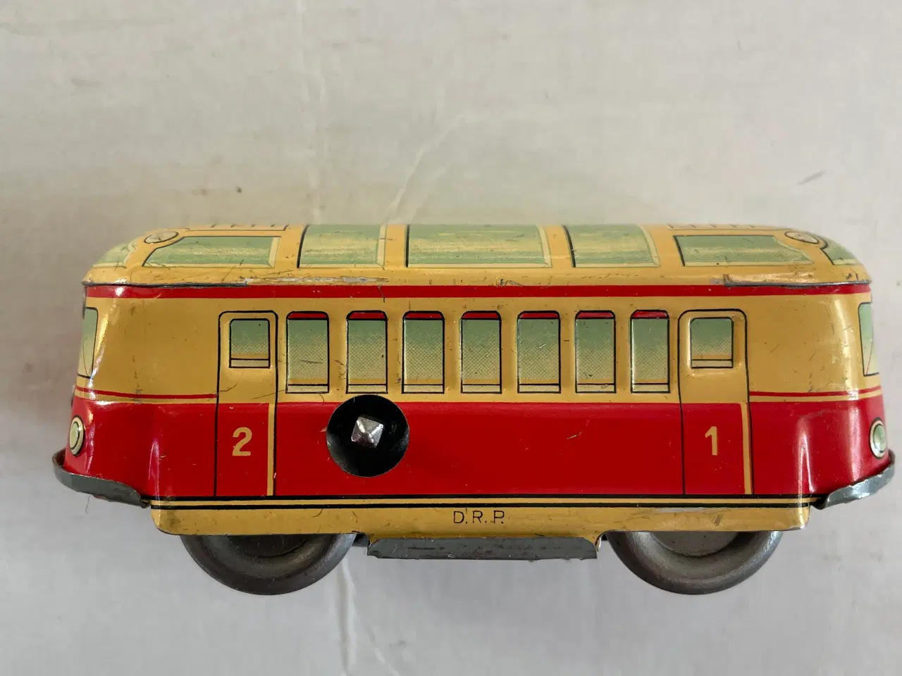 Billede 8 - Gl. tysk bliklegetøj i org. æske