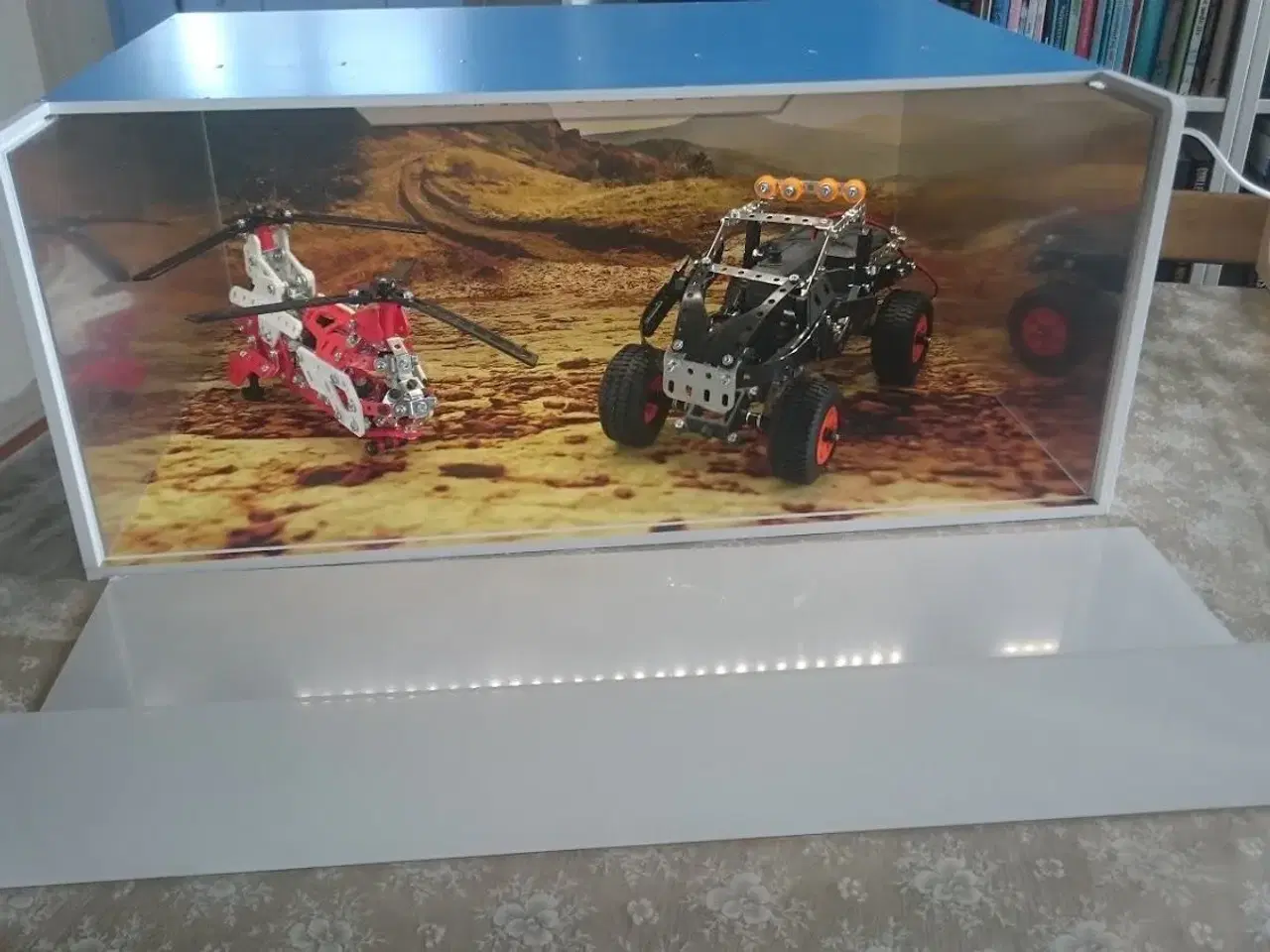 Billede 2 - MECCANO, byggesæt, Helicopter og truck