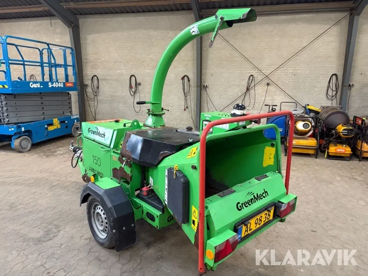 Billede 2 - Flishugger GreenMech Arborist 150