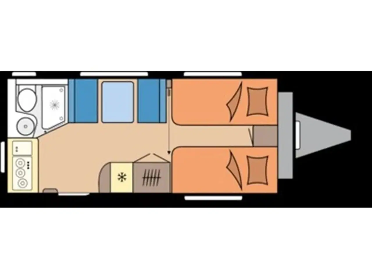 Billede 2 - 2026 - Hobby De Luxe 460 SL Prisen er inkl. klargøring, gastest, fugttest, syn og nummerplade.
