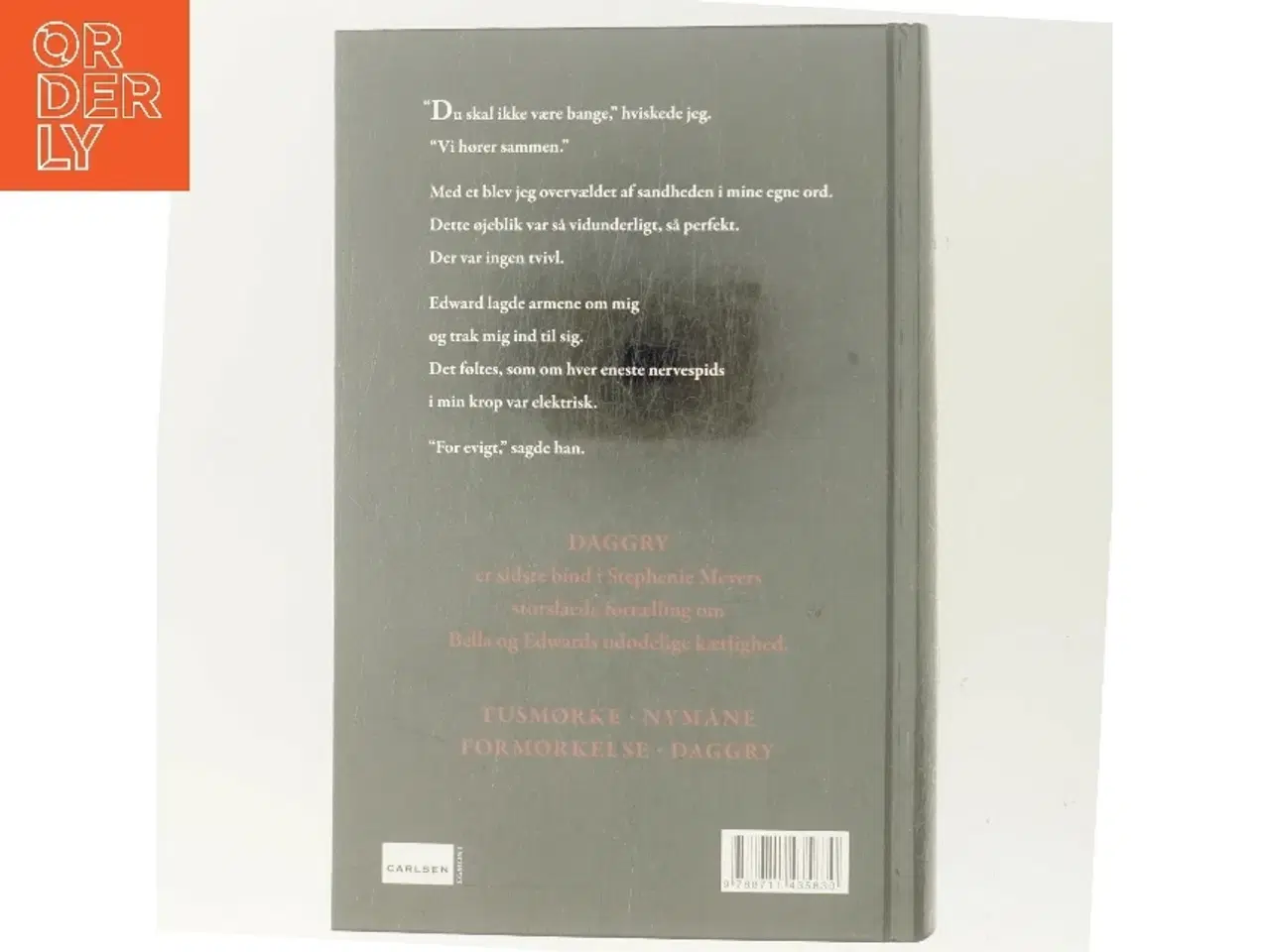 Billede 3 - Daggry af Stephenie Meyer (Bog)