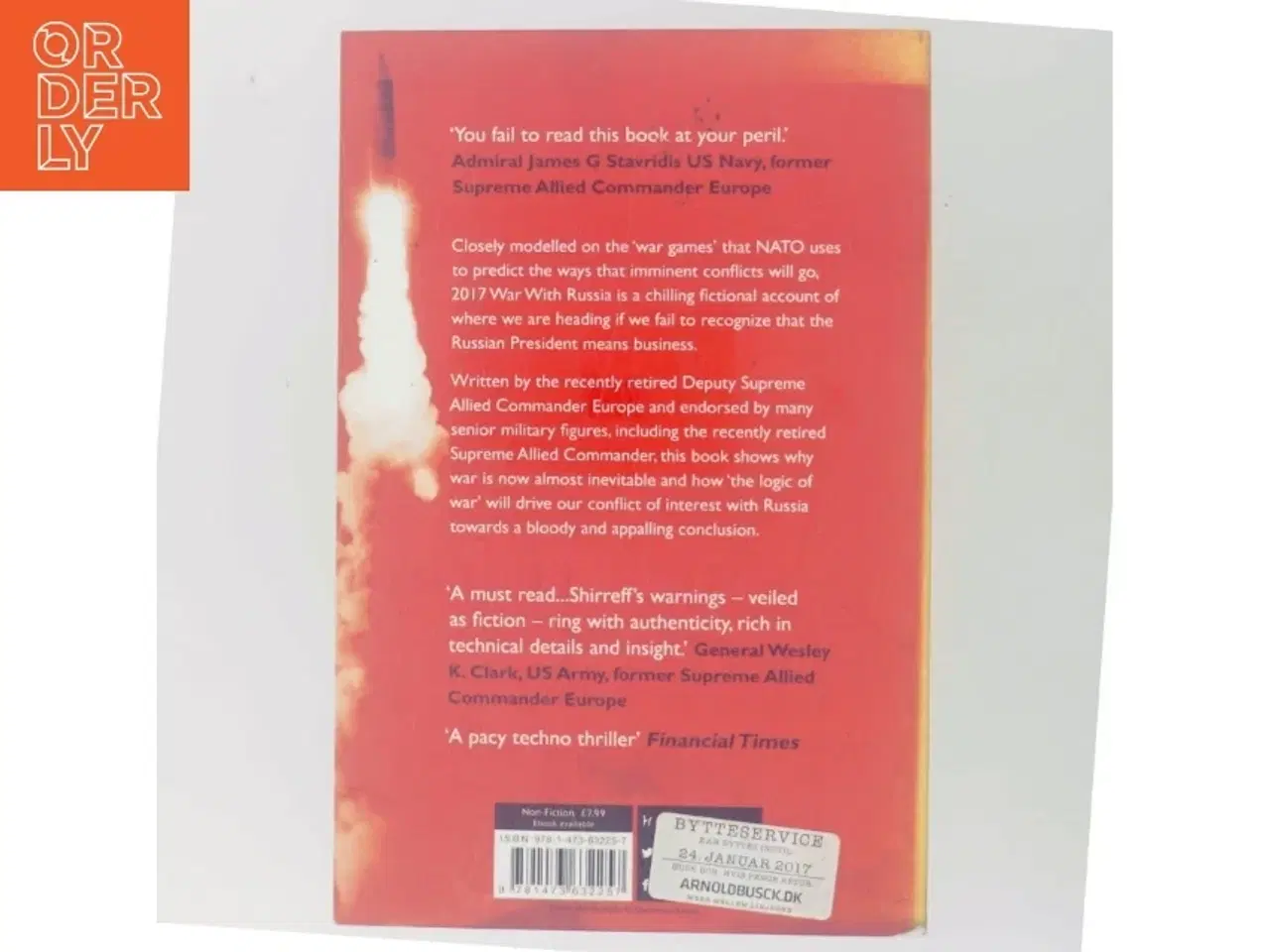 Billede 3 - War with Russia : an urgent warning from senior military command af Richard Shirreff (Bog)