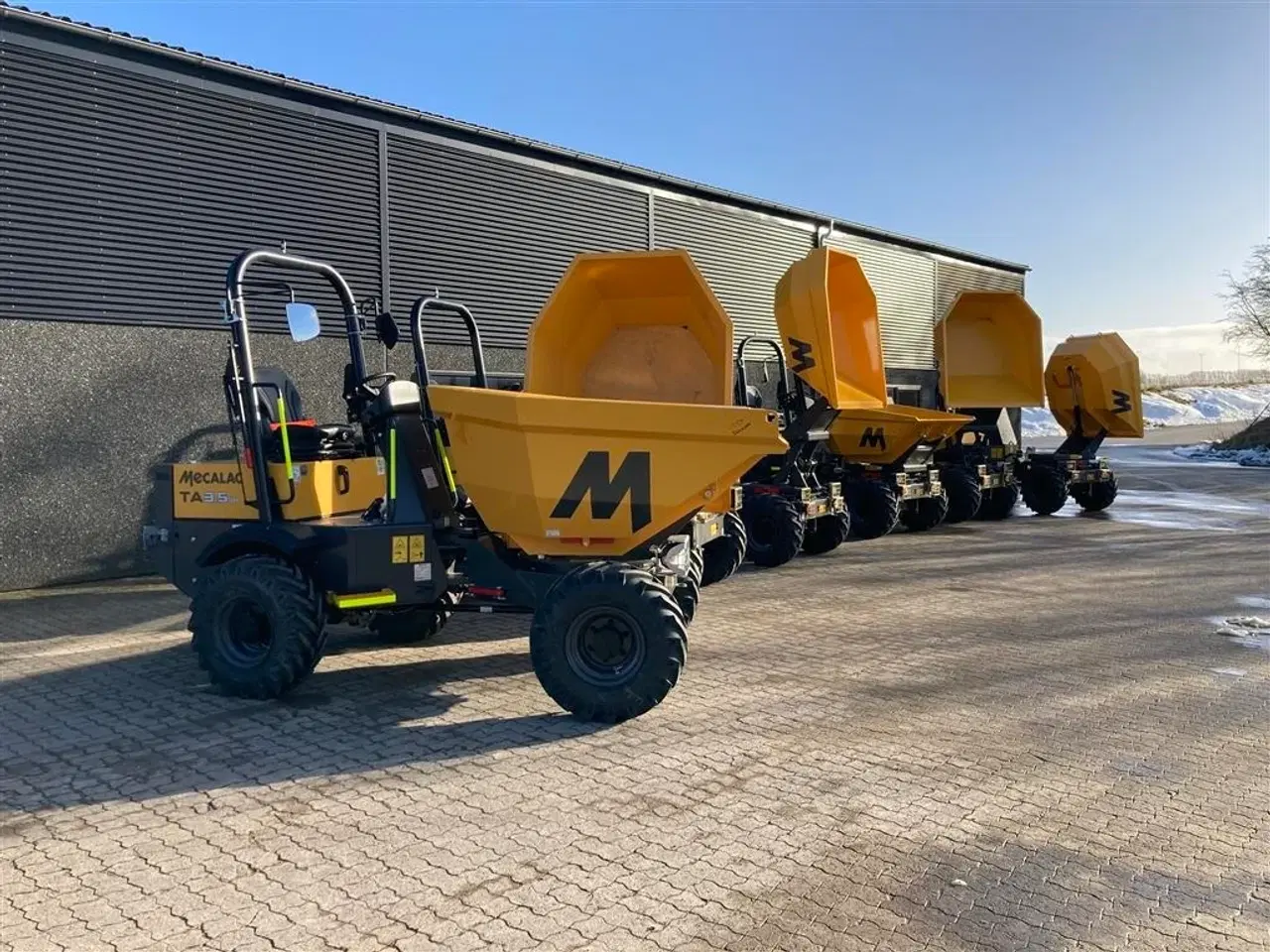 Billede 14 - Mecalac Ta 3.5 seh Knækstyret og med drejelad