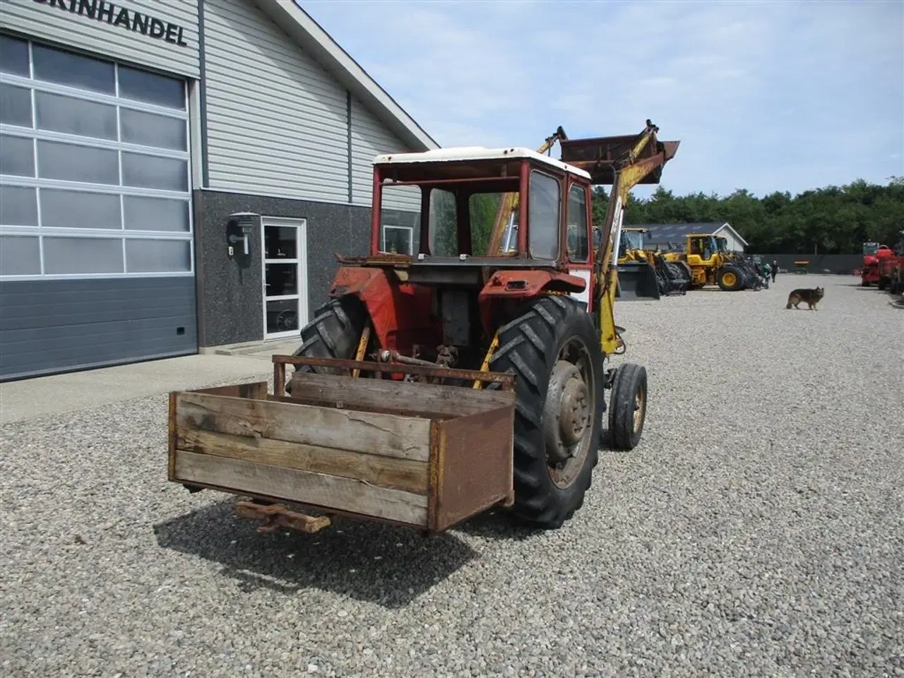 Billede 14 - Massey Ferguson 165 Med Veto 900 fuldhydraulisk læsser med greb