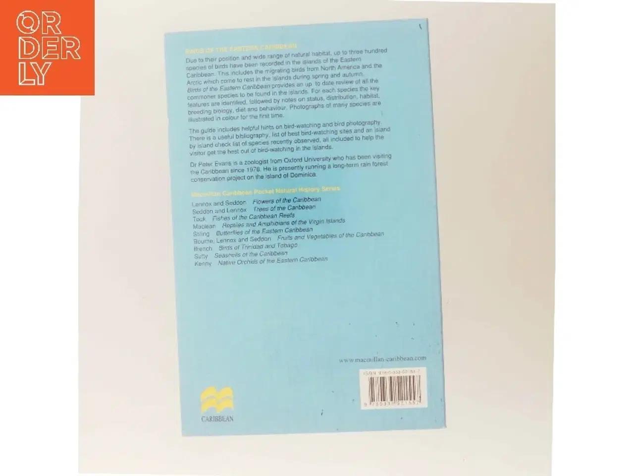 Billede 3 - Birds of the Eastern Caribbean af Peter G. H. Evans (Bog)