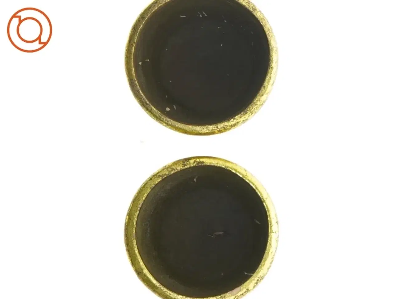 Billede 6 - Gyldne Lysestager/minipotter (str. 6 x 7 cm)