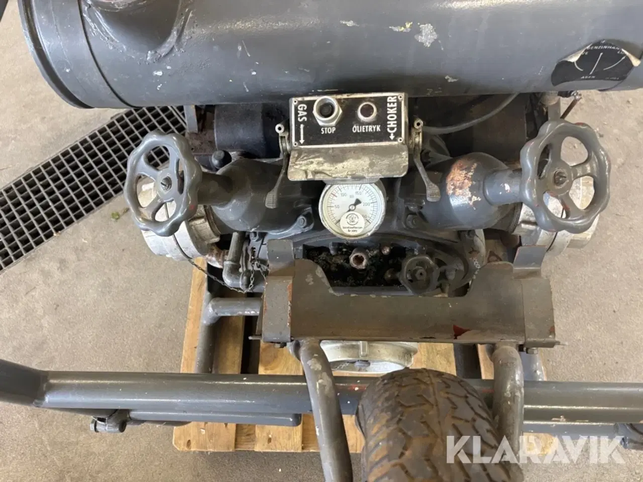 Billede 12 - Brandpumpe DVI VW 1200 pumpemotor