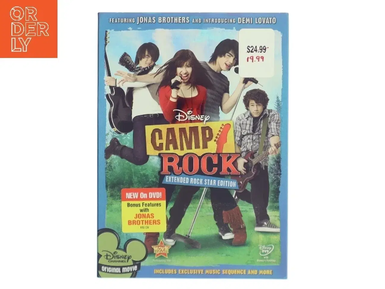Billede 1 - Camp Rock: Extended Rock Star Edition med Demi Lovato (DVD)
