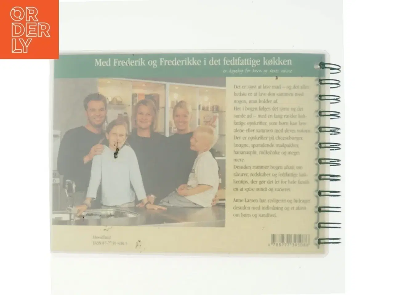 Billede 3 - Med Frederik og Frederikke i det fedtfattige køkken : en kogebog for børn og deres voksne (Bog)