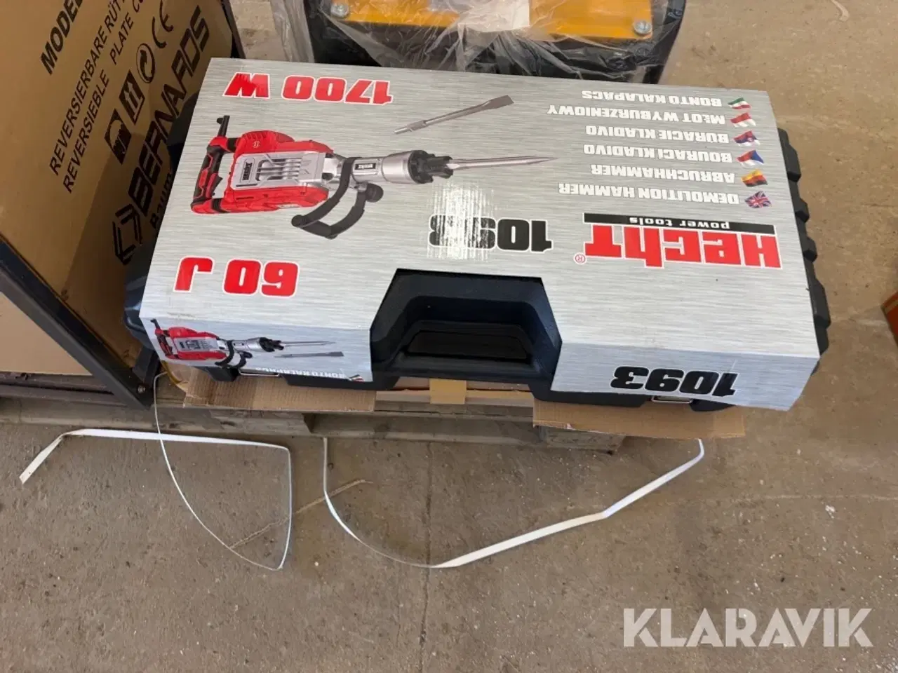 Billede 2 - Elektrisk hammer Hecht 1093 60 J 2 styk