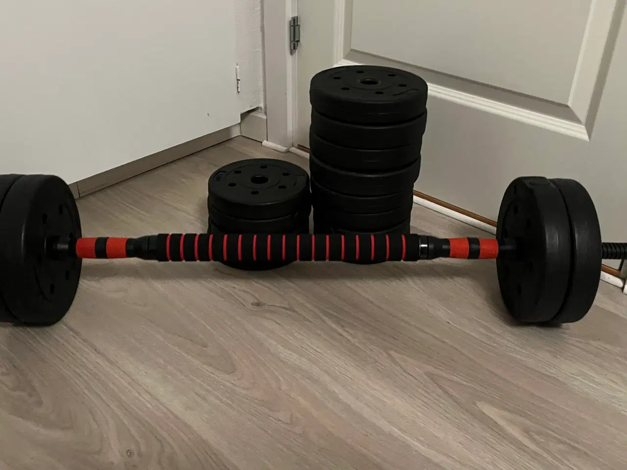 Billede 2 - Vægtstang inkl 29kg