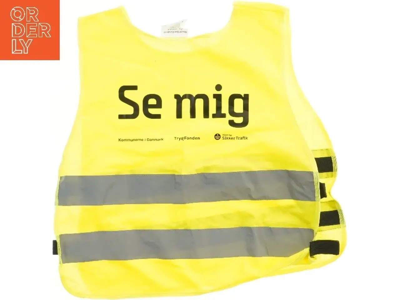 Billede 2 - Refleksvest med tekst fra Marketteam (str. XS)