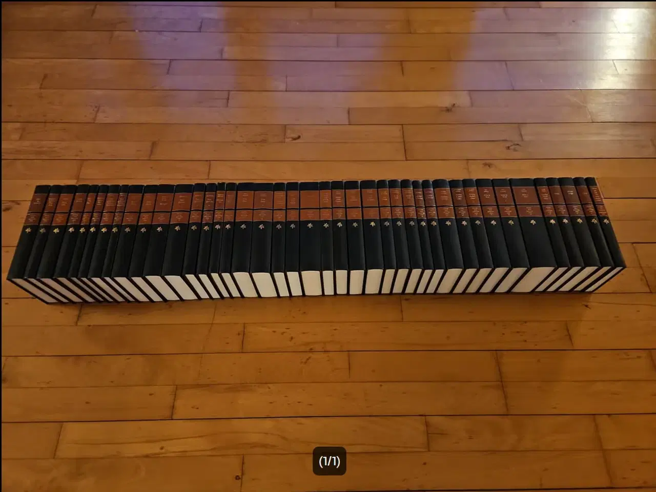 Billede 1 - Gyldendals Bibliotek, antikvarisk komplet samling,