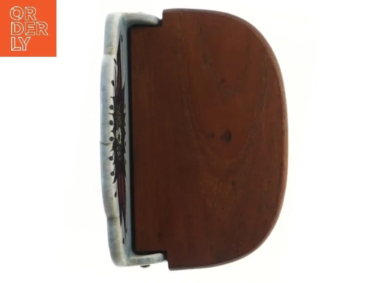 Billede 3 - Keramik vægspand med låg (str. 16x14x8 cm)