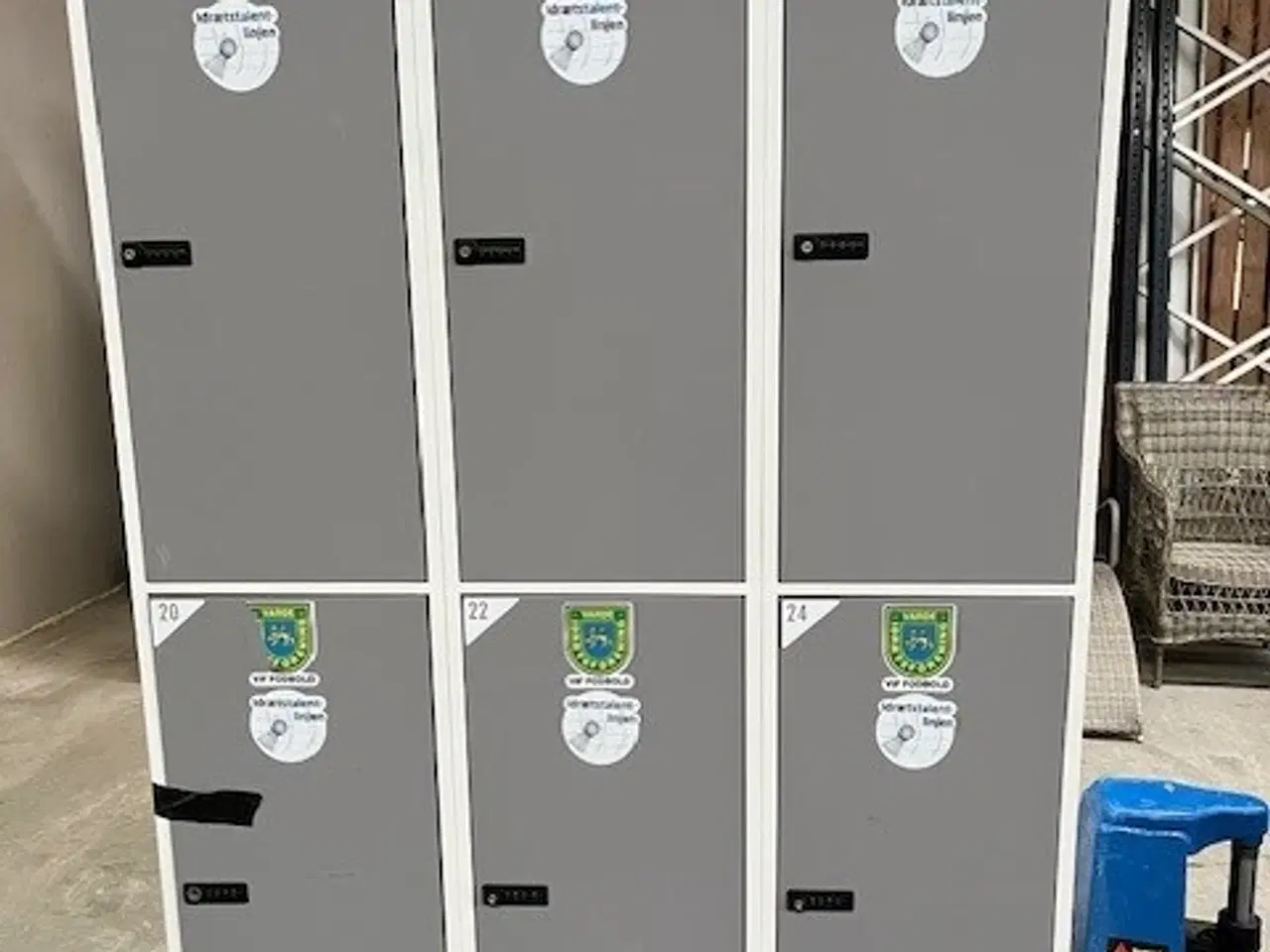 Billede 1 - Stålskabe med 6 låger