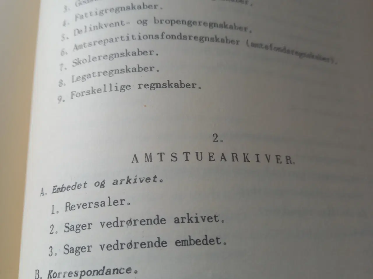 Billede 5 - Håndbog for Landsarkivet i Viborg – 1956  