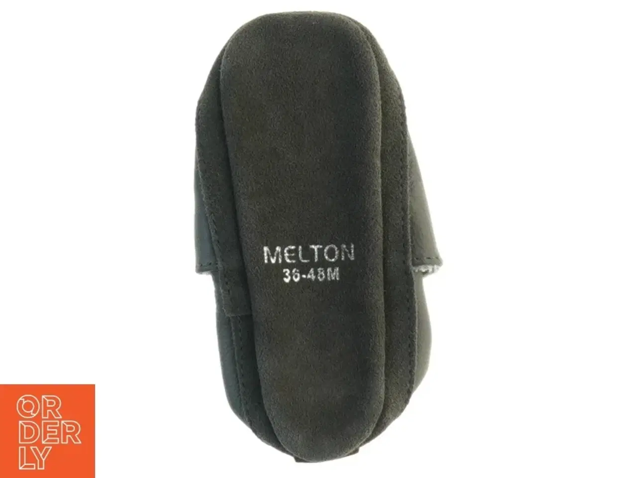 Billede 4 - Sorte Melton luffesko fra Melton (str. 36 til 48 m)