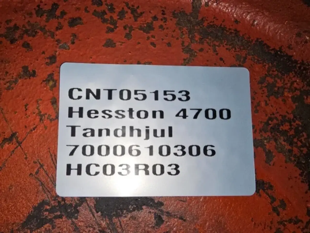 Billede 8 - Hesston 4700 Tandhjul 700610306