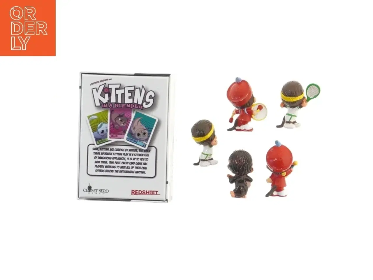 Billede 2 - Kittens in a Blender kortspil og figurer fra Redshift (str. 18 cm)