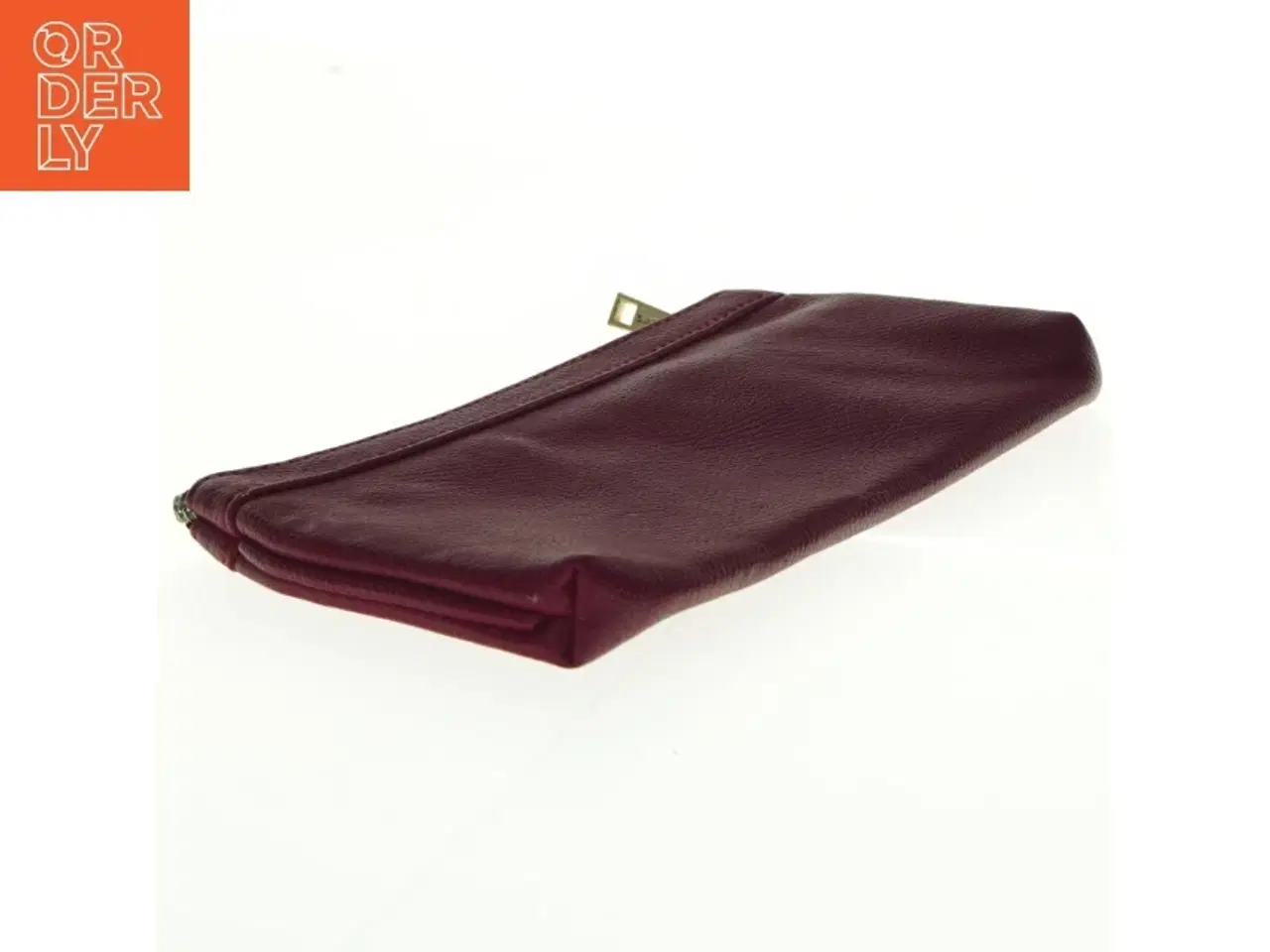 Billede 2 - Vinrød kosmetikpung fra Jjdk (str. 25 x 14 cm)