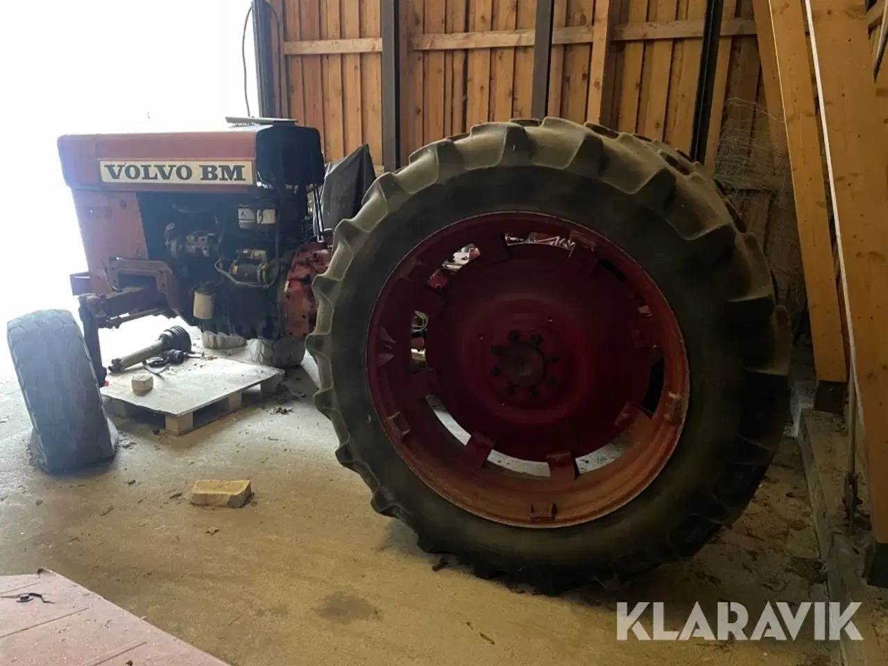 Billede 6 - Veterantraktor Volvo BM 500 reservedele