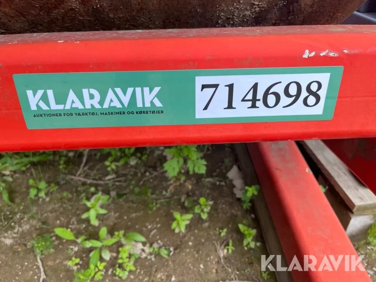 Billede 8 - Skovlsæt med stativ Vejrum's Hydrema