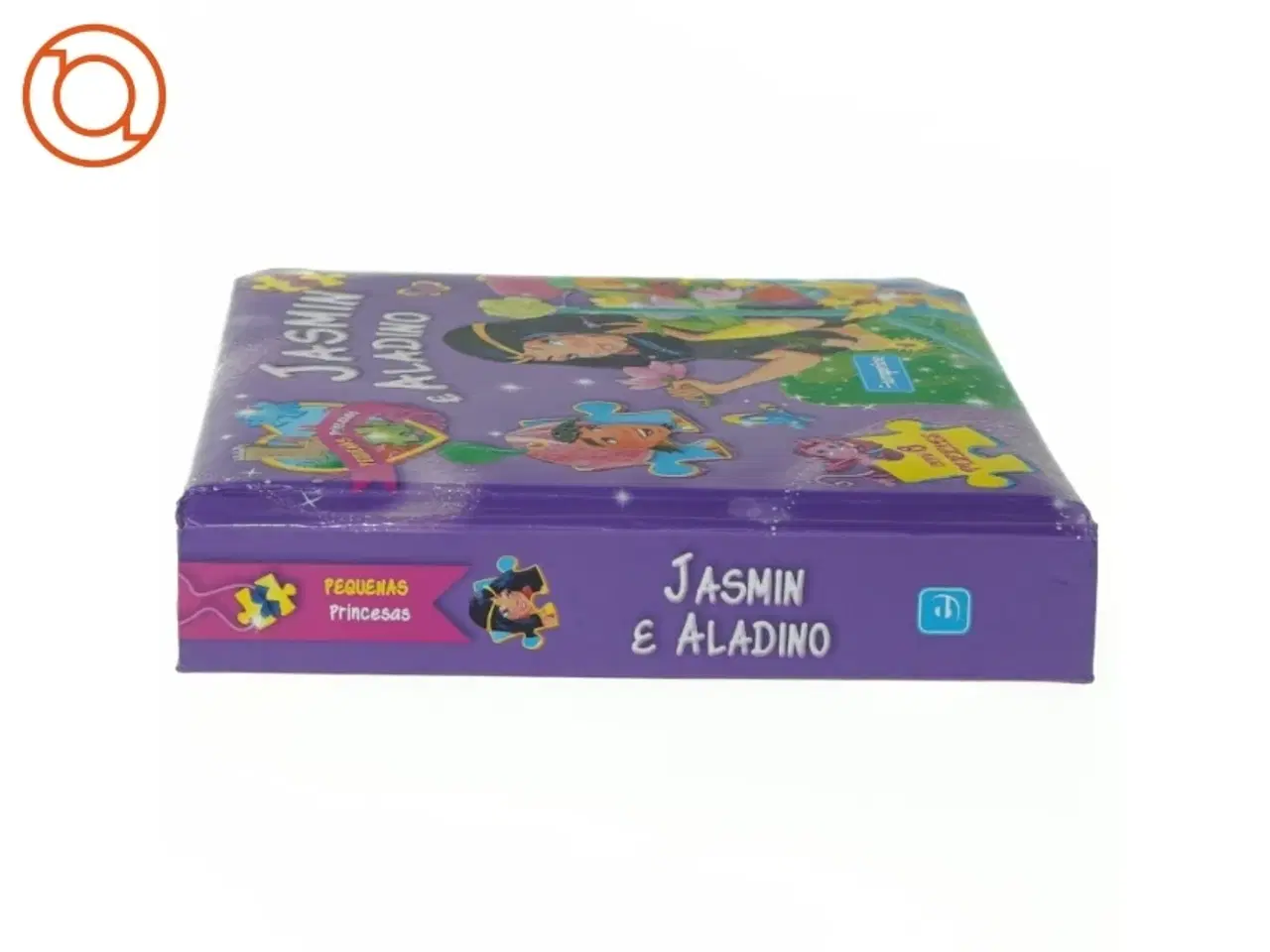 Billede 5 - Jasmin og Aladino bog med puslespil fra Euro Price (str. 16 x 16 cm)