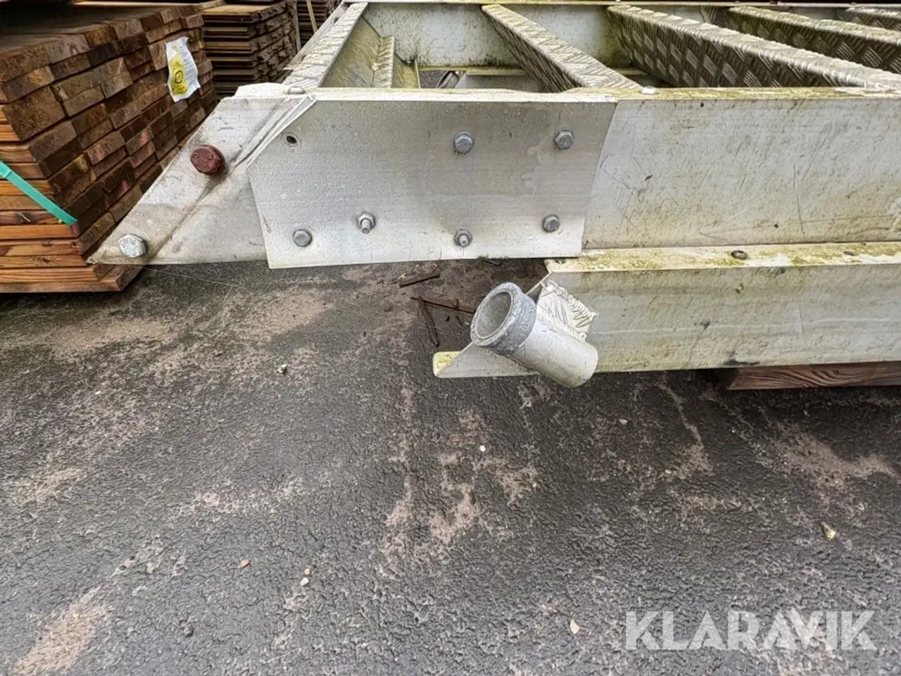 Billede 10 - Stillads trapper Special Fabrikken Vinderup Rustfri 2 styk