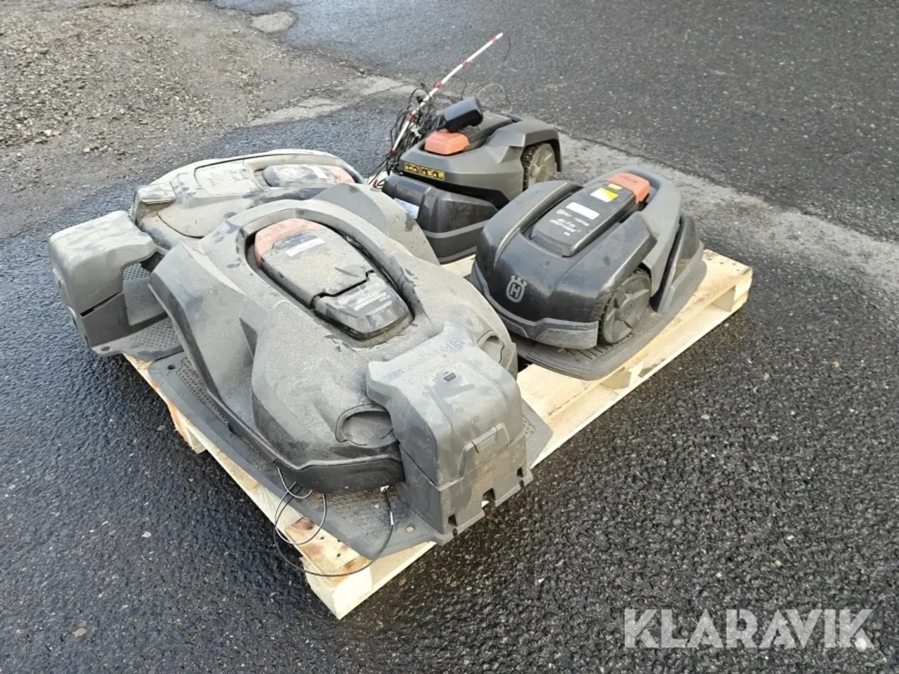 Billede 3 - Robotplæneklippere Husqvarna Automower blandet 4 styk