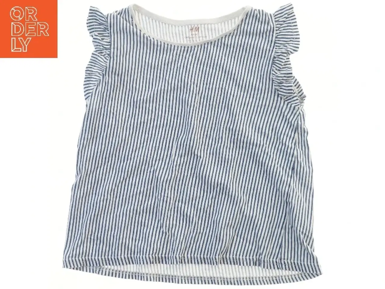 Billede 1 - Blåstribet Top fra H&M (str. 134)