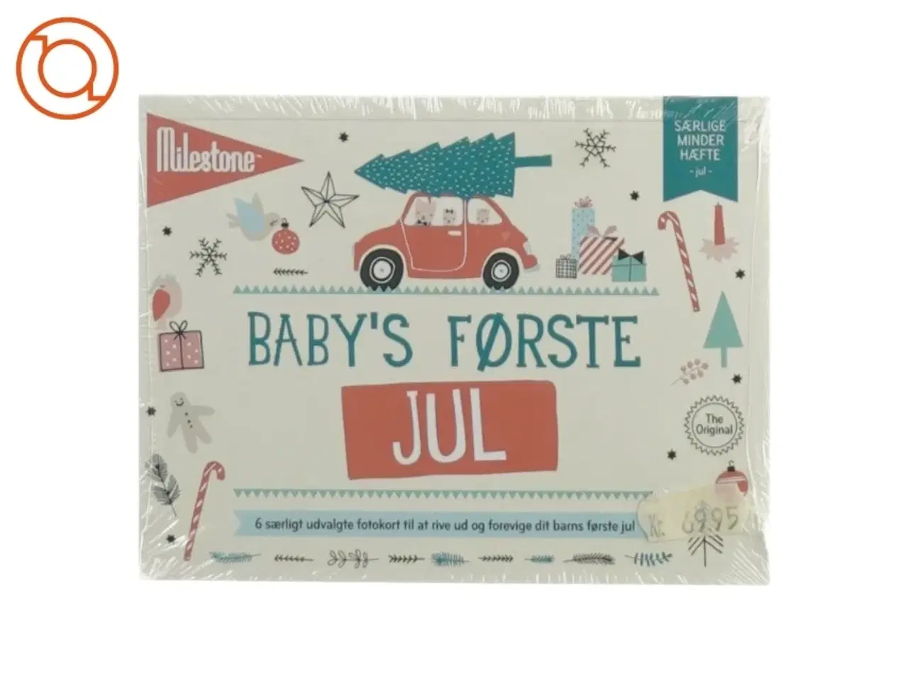Billede 2 - Babys første jul fotokort fra Milestone (str. 15 x 11 cm)